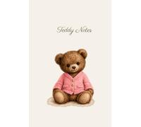 Teddy Notes: Teddy Bear Pink Cardigan Notebook | For Kids with Wide Ruled Lines for Easy Writing Practice | 5.5 x 8.5 inch