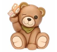 Teddy primavera con farfalla in ceramica, maxi