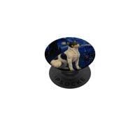Teddy Roosevelt Terrier Cane Van Gogh Notte Stellata PopSockets PopGrip Adesivo