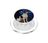 Teddy Roosevelt Terrier Cane Van Gogh Notte Stellata PopSockets PopGrip per MagSafe