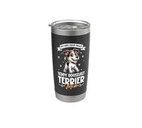 Teddy Roosevelt Terrier Mamma Bicchiere termico in acciaio inox doppia parete