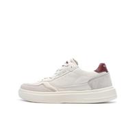Teddy Smith Sneakers Bianche/Bordeaux Uomo 120004, bianco, 43 EU