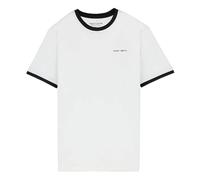 Teddy Smith The-Tee 2 R MC T-Shirt, Bianco, L Uomo