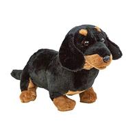 Teddys Rothenburg Peluche a forma di cane bassotto, 30 cm, nero-marrone