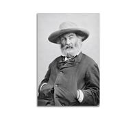 TeDe Stampa artistica da parete su tela con poesia di Walt Whitman, poster decorativo per soggiorno e camera da letto, 20 x 30 cm, senza cornice