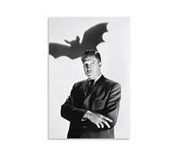 TeDe Vincent Price - Stampa artistica da parete decorativa in stile vintage, per soggiorno e camera da letto, 30 x 45 cm, senza cornice, stile 1