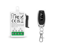 Tedeligo 433Mhz Interruttore Di Telecomando Senza Fili Radiocomando DC 6V 12V 24V AC 12V 24V 10A Relè Ricevitore E 1 Telecomando Trasmettitore Per Mini Motore DC Per Ventilatore Di Illuminazione