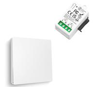 Tedeligo Interruttore Autoalimentato Luce Senza Fili, 220V 10A Relè Mini Ricevit