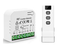 Tedeligo Interruttore Tapparelle Con Telecomando RF Modulo Per Persiane