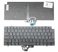 Tedesca - Tastiera nera senza illuminazione, compatibile con Dell Latitude 7410 Touch