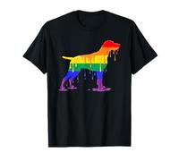 Tedesco A pelo corto Pointer Lesbiche Gay Pride Womens Mens Maglietta