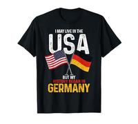 Tedesco Americano La Mia Storia Iniziata In Germania Orgoglio Vintage Maglietta