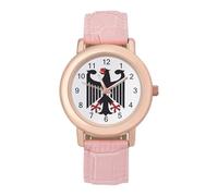 Tedesco Ea-gle - Orologio da polso da donna, alla moda, con cinturino morbido, idea regalo per compleanni, San Valentino