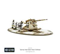 Tedesco Heer 8.8cm Flak 37 (Inverno) - Bolt Action - Warlord Games - Scatola Set
