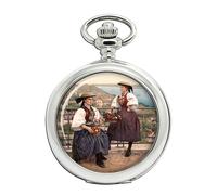 Tedesco Nazionale Costume Orologio da Tasca