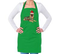Tedesco Pastore Natale - Unisex Adulti Grembiule - Alsazia Cane Cani Love