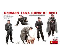 Tedesco Tank Crew At Restmaquette Personaggio Rest MiniArt 35198
