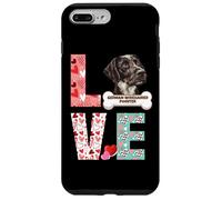 Tedesco Wirehaired Pointer LOVE Dog Lover Puppy Dog Owner Custodia per iPhone 7 Plus/8 Plus