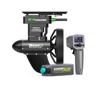 Tedgix K4C - Motore per SUP e kayak, 400 W, motore subacqueo senza spazzole con batteria B2 e telecomando con regolatore di velocità, pinna elettrica per Stand Up Paddle, Boost Fin per canoa e gommone