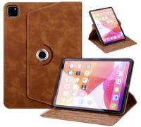 TEDTIKJT Cover per Honor Pad X8a 11 Pollici 2024 Custodia Flip Cover Case PU Pelle 360°Multi Angolo Ruotabile Supporto Protezione per Honor Pad X8a Tablet Custodia,Business Marrone