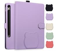 TEDTIKJT Cover per Tablet Samsung Galaxy Tab S10 FE+ 13.1" 2025 SM-X620 X626B Custodia Cover Protezione Folio PU Pelle Supporto Custodia per Samsung Galaxy Tab S10 FE Plus Case,Violetta