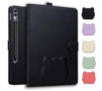 TEDTIKJT Cover per Tablet Samsung Galaxy Tab S11 Ultra/S10 Ultra/S9 Ultra/S8 Ultra 14.6" SM-X920 X926B X910 Custodia Cover Protettiva Folio PU Pelle con Funzione di Supporto Tablet Custodia,Nero