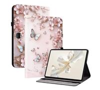 TEDTIKJT Custodia per Honor Pad 9 12.1" 2023 Case Custodia Flip Cover Custodia protettiva in pelle PU con fessura per penna di supporto, simpatico cartone animato stampato Custodia protettiva per