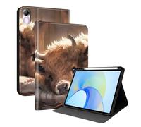 TEDTIKJT Custodia per Honor Pad X8 Pro/Honor Pad X9 11.5 pollici 2023 con portapenne Case Flip Cover Custodia protettiva in pelle PU Stand Funzione Disegno Dipinto Tablet Custodia Protettiva Vitello