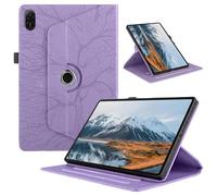 TEDTIKJT Custodia per Honor Pad X9a 11.5" 2025 Custodia Pelle PU Flip 360°Multi Angolo Ruotabile Supporto Protezione Tablet Cover per Honor Pad X9a 11.5" 2025, Viola Albero