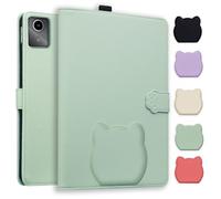 TEDTIKJT Custodia per Lenovo Tab M11 2024 TB-330FU/Lenovo Xiaoxin pad 2025 K11 Gen 2 TB-336 Tablet Cover Flip Custodia Protettiva in Pelle PU per Lenovo Tab M11 Funzione di Supporto Cover,Verde