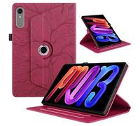 TEDTIKJT Custodia per Lenovo Xiaoxin Pad Pro GT/Pro 13.1 Pollice 2026 Custodia Case per Lenovo Idea Tab Pro Gen2 Pelle PU Flip 360°Multi Angolo Ruotabile Supporto Protezione Cover, Rosso Albero