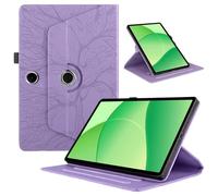 TEDTIKJT Custodia per Oppo Pad SE 11" 2025 (Models:OPD2417) Custodia Pelle PU Flip 360°Multi Angolo Ruotabile Supporto Protezione per Oppo Pad SE 11" 2025 Tablet Cover, Viola Albero