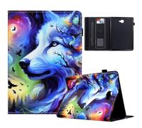 TEDTIKJT Custodia per Samsung Galaxy Tab S6 10.5" 2019 Cover SM-T860 T865 Tablet Custodia protettiva in pelle PU Flip Cover con slot per carte di credito, supporto multi-angolo per Samsung Galaxy Tab
