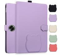 TEDTIKJT Custodia per Tablet Oppo Pad Air2 2023/Oppo Pad Neo 2024 11.4" Cover Flip PU Pelle Funzione di Supporto Case Custodia Protettiva per Oppo Pad Air2/Oppo Pad Neo 11.4" Cover,Violetta