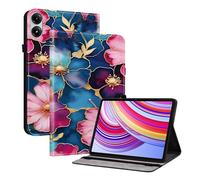 TEDTIKJT Custodia per tablet Xiaomi Redmi Pad Pro 12.1" 2024 Case Flip Cover in pelle PU per Xiaomi Poco Pad Custodia con fessura per penna Stand Simpatico Cartone animato Stampa Custodia Protettiva