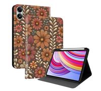 TEDTIKJT Custodia per Xiaomi Redmi Pad Pro 12.1 pollici 2024 Flip Cover per Xiaomi Poco Pad Custodia protettiva in pelle PU con slot per penna Funzione Stand Cover per tablet con motivo dipinto