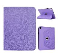 TEDTIKJT Custodia Ruotabile per LenovoTab K9/LenovoTab One 8.7" Viola