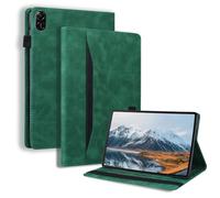 TEDTIKJT Tablet Custodia per Honor Pad X8a/Honor Pad X9 11" 2024 Custodia PU Pelle Libro Cover con Supporto Funzione Custodia Flip Tasca Protettiva Cover per Honor Pad X8a Custodia,Verde