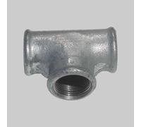 TEE A 90° F.F 4" Raccordi Ghisa Zincati