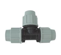 TEE A 90° PLASSON PER TUBO POLIETILENE Diam 90 Raccordi Polietilene Plasson