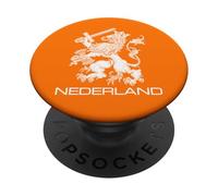 TEE ARANCIO LEONE OLANDESE OLANDA OLANDA NEDERLAND PopSockets PopGrip Adesivo