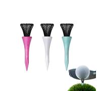 Tee da golf 3 pezzi Design a rete base utensile riduce l'attrito | Tees Magnete da Golf per Uomini, Donne, Giocatori di Golfo, Allenamento, Bambini, Casa, Indoor e Papà