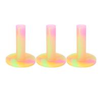 Tee da Golf in Gomma per Tappetini per Campo Pratica Porta Palline, Porta Tee Porta Palline da Allenamento per Principianti 3 Pezzi (54/65/70mm)(65mm)