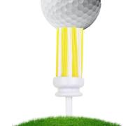 Tee da golf lunghi - Supporto per driver a spazzola, perno sferico infrangibile ad alta stabilità | di punte da allenamento a bassa resistenza e attrito | Accessorio per il miglioramento della