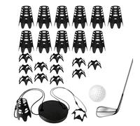 Tee Da Golf Per Simulatore Kit Gadget Di Allenamento Stabili Riutilizzabili | Set Tee Per Simulatore Di Golf Ideale Per Interni Ed Esterni Casa Abitazione Campo Cortile Prato Colpire Palla Ba