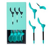 Tee Da Golf Per Uomini | 8 Pezzi Di Attrezzatura Da Allenamento A Forma Di Petalo,Tee per Putting Green - per Donne Atlete Amanti del Gioco su in Competizioni Allenamento Swing e Asta per la Pratica