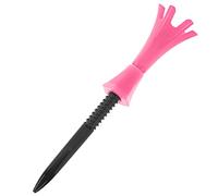 Tee da in Plastica Regolabili Supporti per Palline di Alta qualità per Allenamento Indoor All'aperto Lunghezza Totale 3,1 Pollici (Pink)