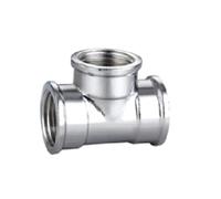 TEE FFF IN OTTONE CROMO IBP 1/2" CONF Raccorderia Banninger