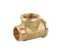 TEE FFM IN OTTONE GIALLO 3/4"