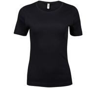 Tee Jays Donne Interblocco Manica Corta T-Shirt